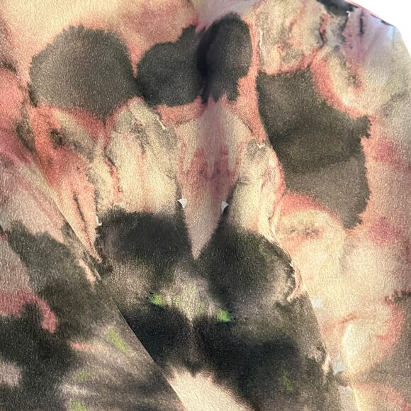 Womens Size XS MISA Los Angeles Lilah Dress Pink Green Spring - Picture 5 of 9